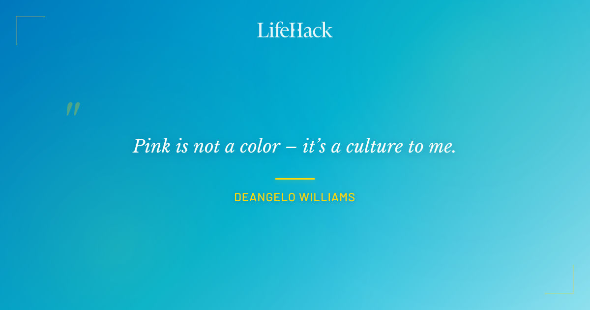 Quote by DeAngelo Williams