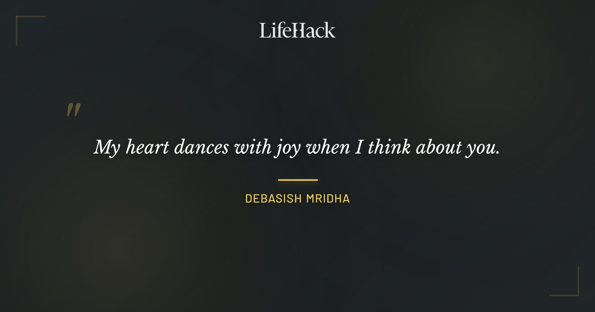 Quote by Debasish Mridha