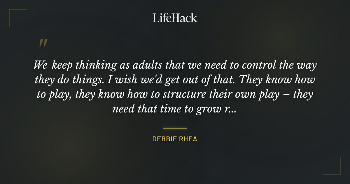 Quote by Debbie Rhea