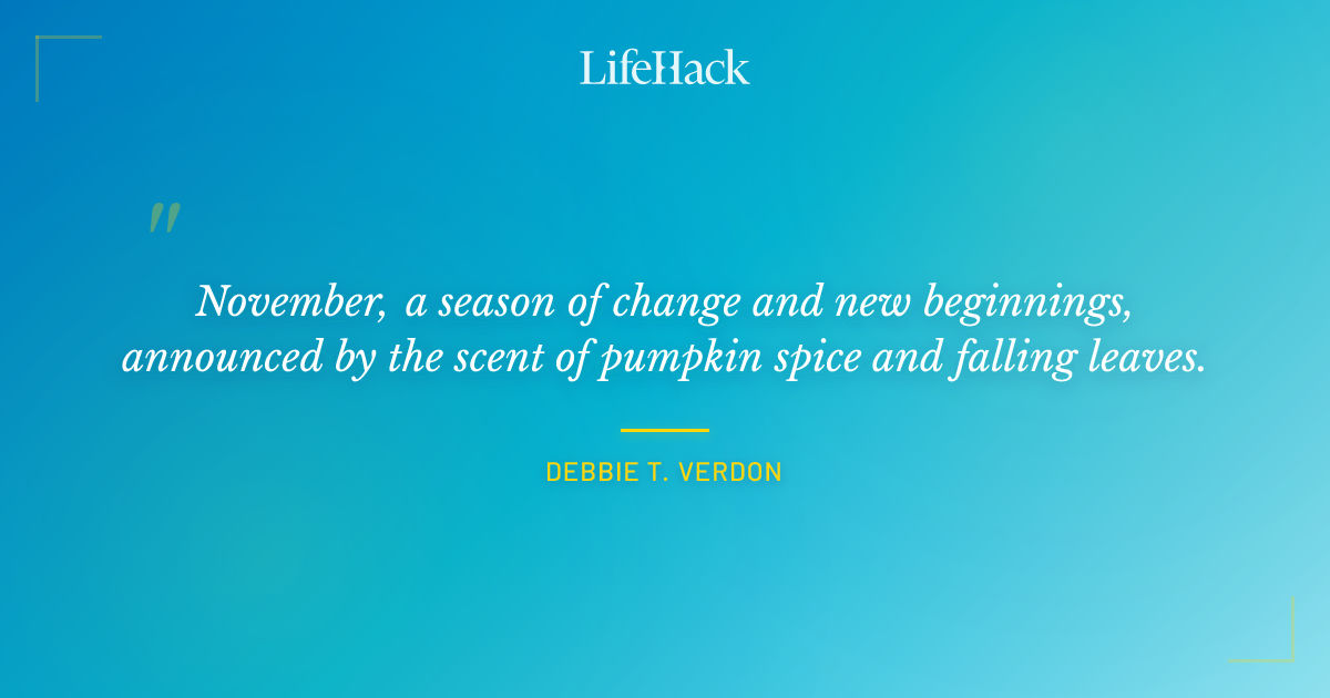 Quote by Debbie T. Verdon