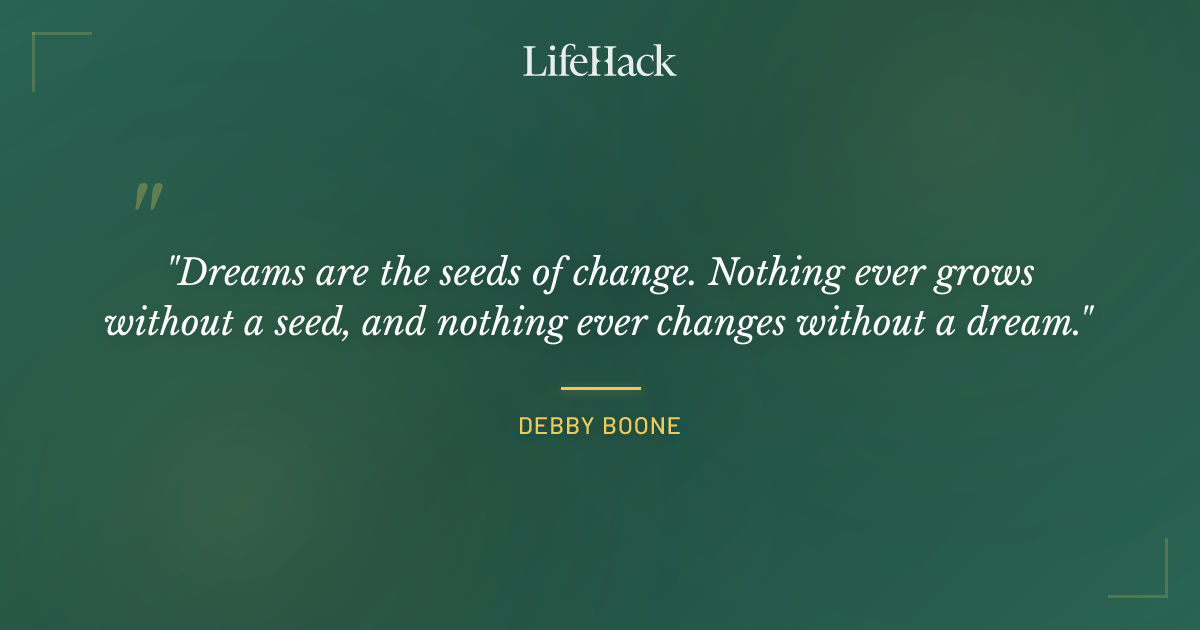 Quote by Debby Boone