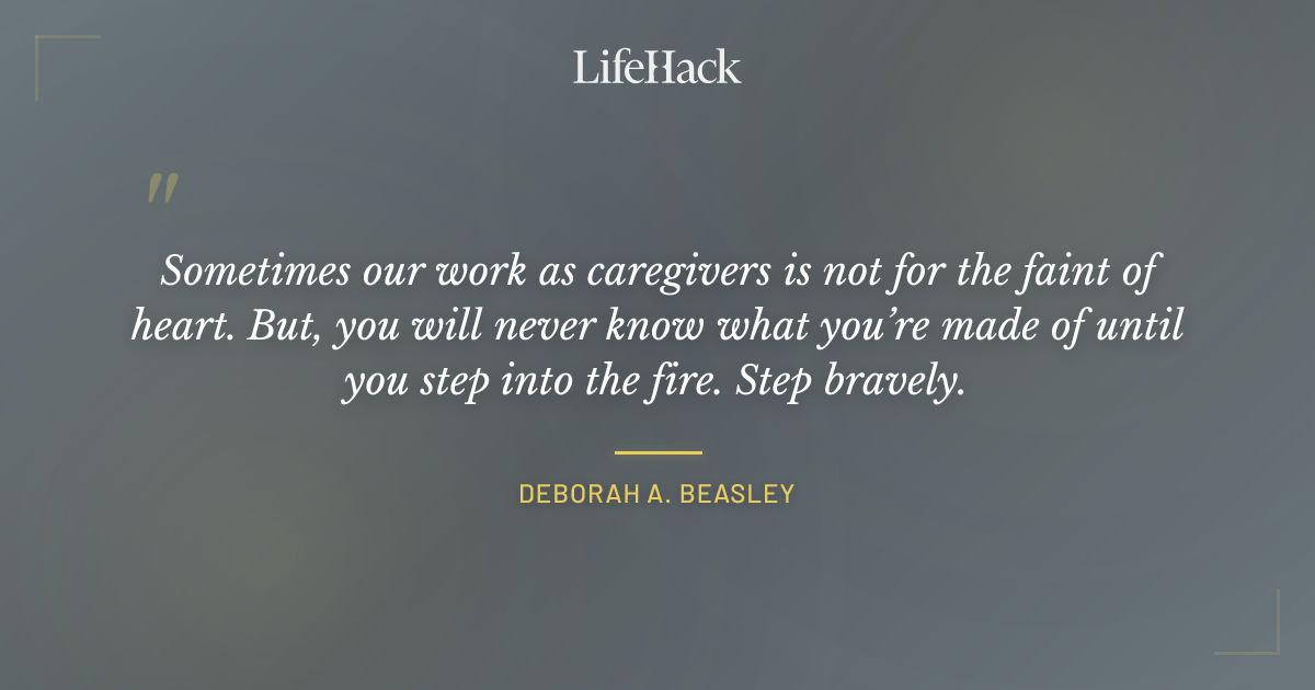 Quote by Deborah A. Beasley