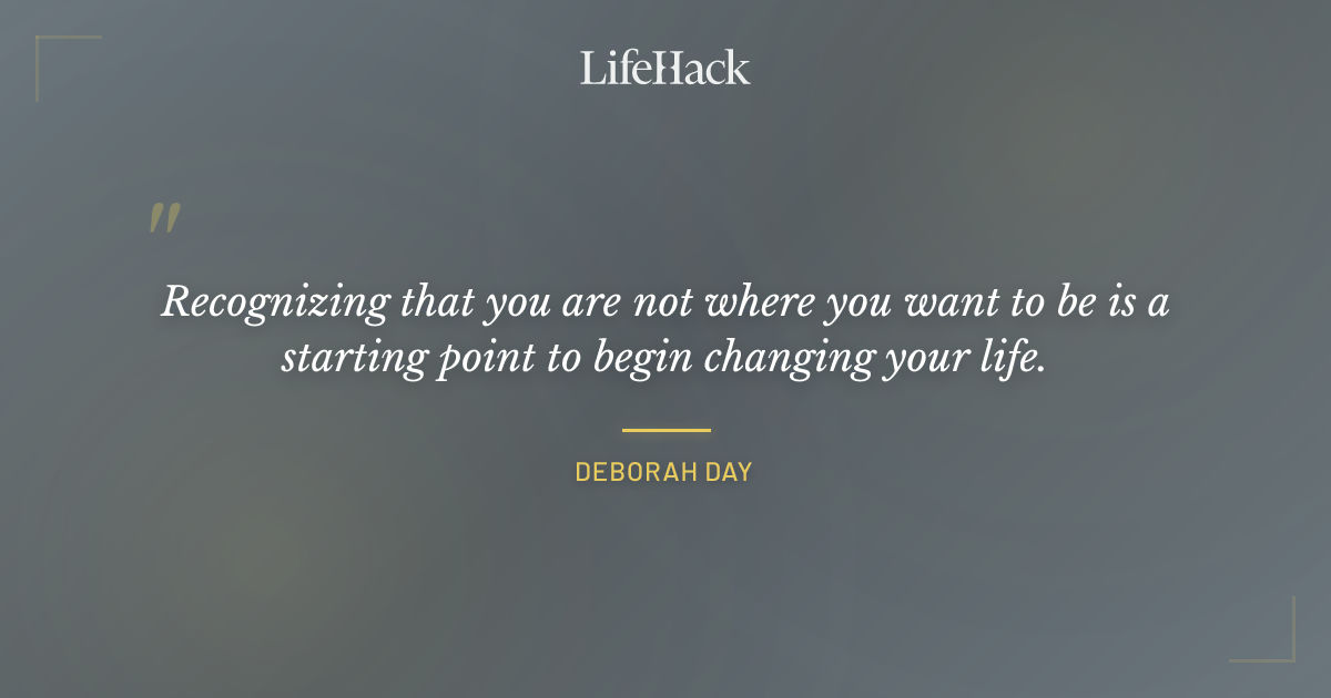 Quote by Deborah Day