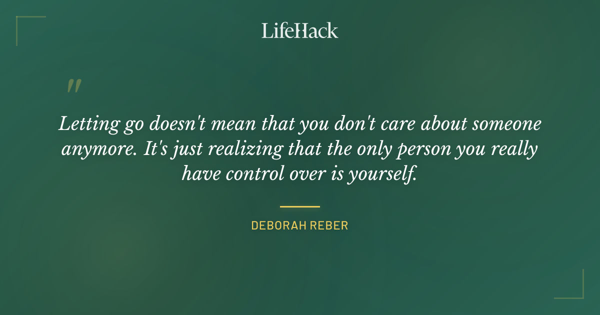Quote by Deborah Reber