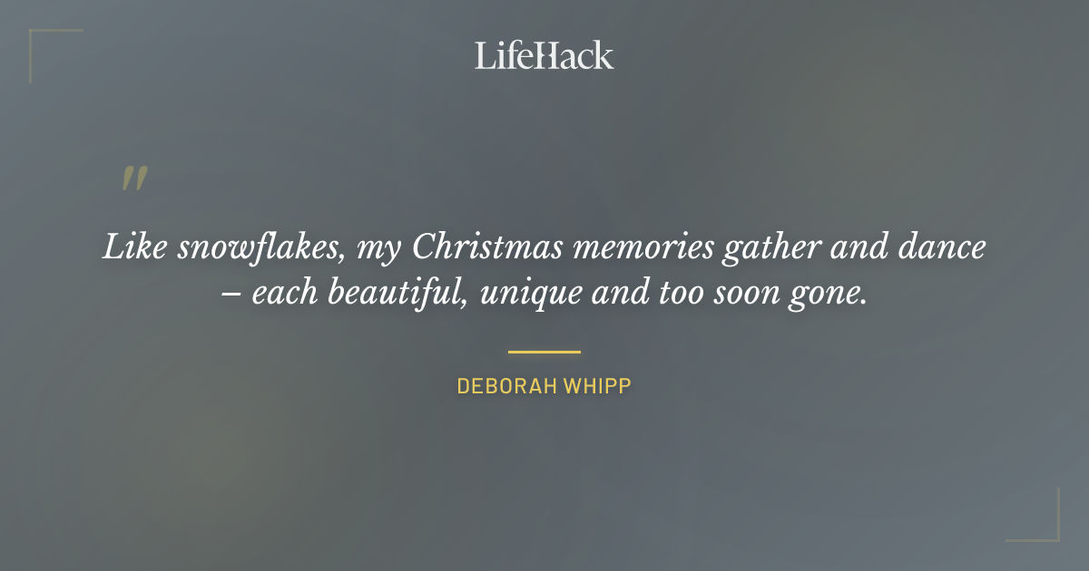 Quote by Deborah Whipp