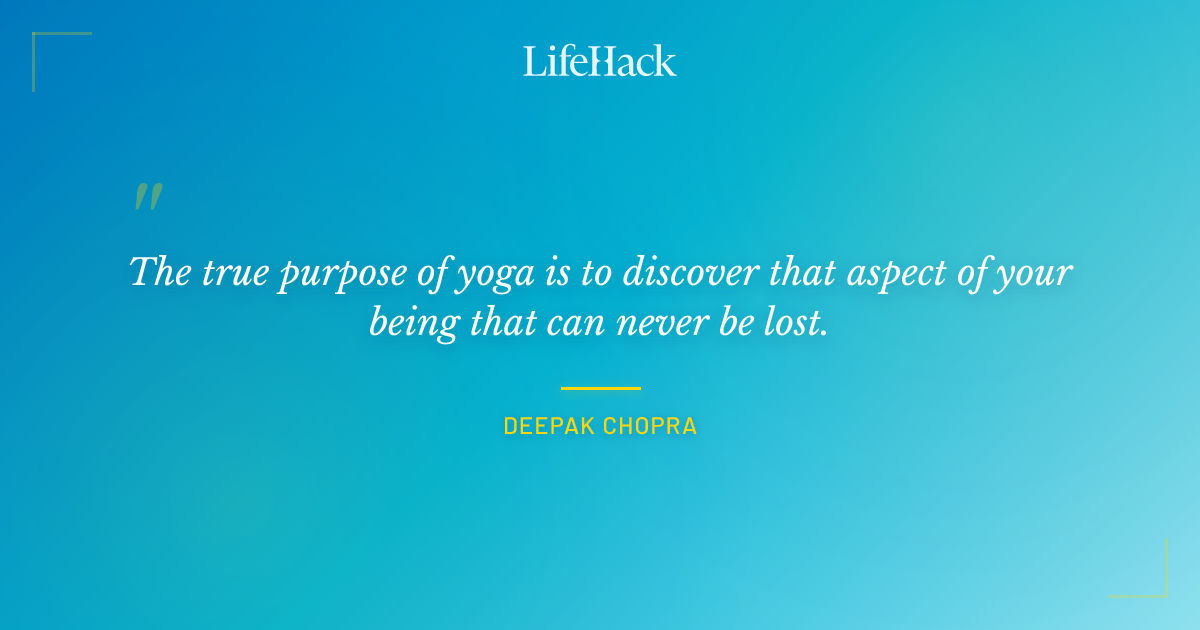 Quote by Deepak Chopra