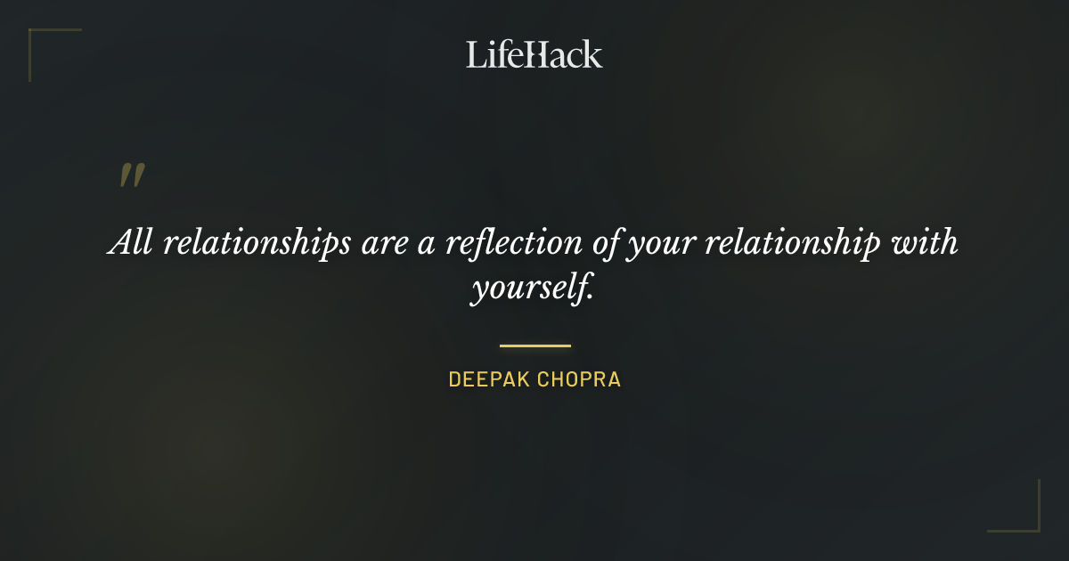 Quote by Deepak Chopra