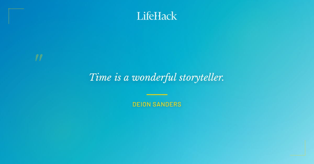 Quote by Deion Sanders