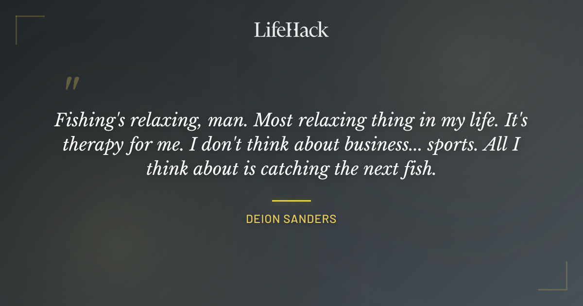 Quote by Deion Sanders