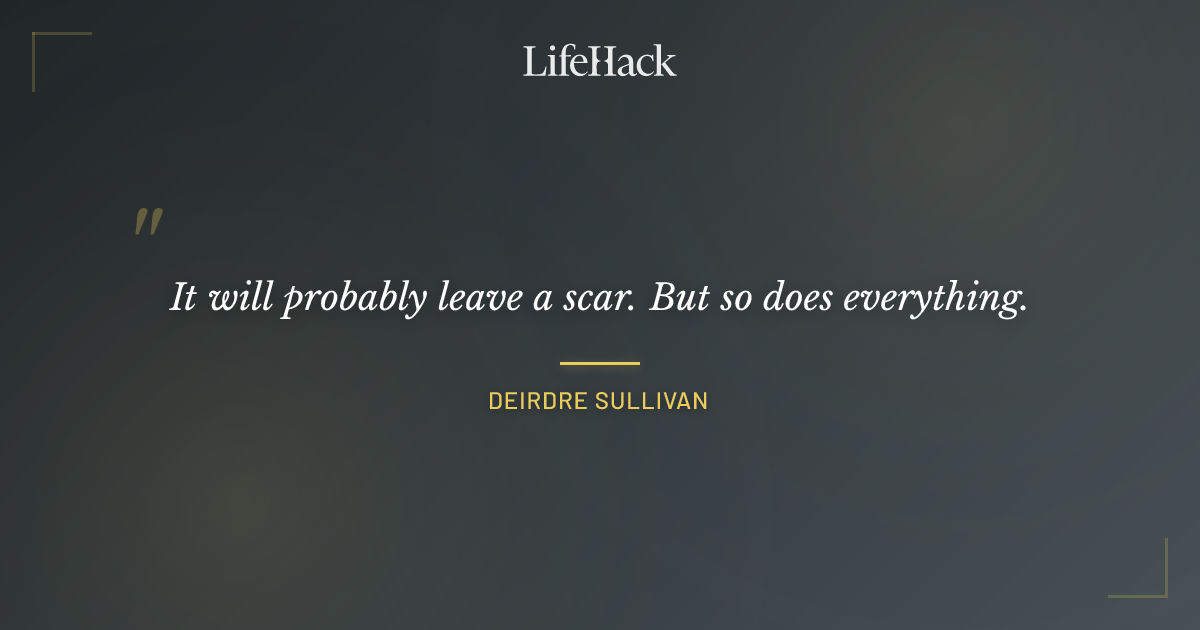 Quote by Deirdre Sullivan