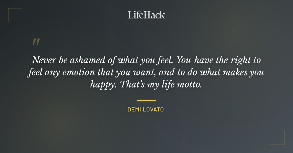 Quote by Demi Lovato