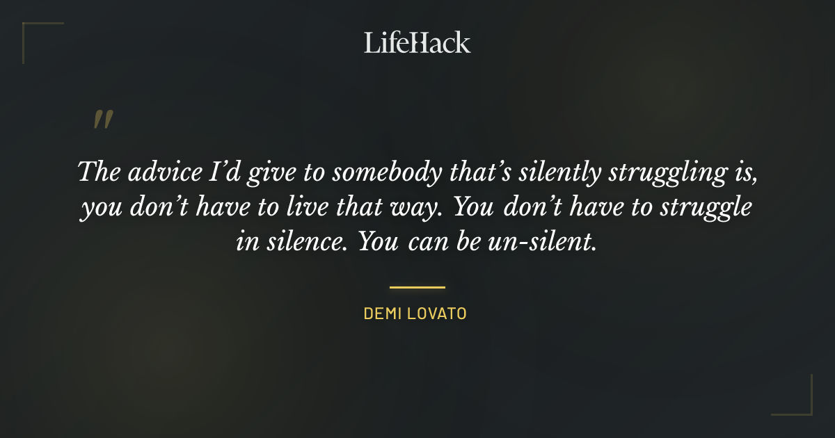 Quote by Demi Lovato