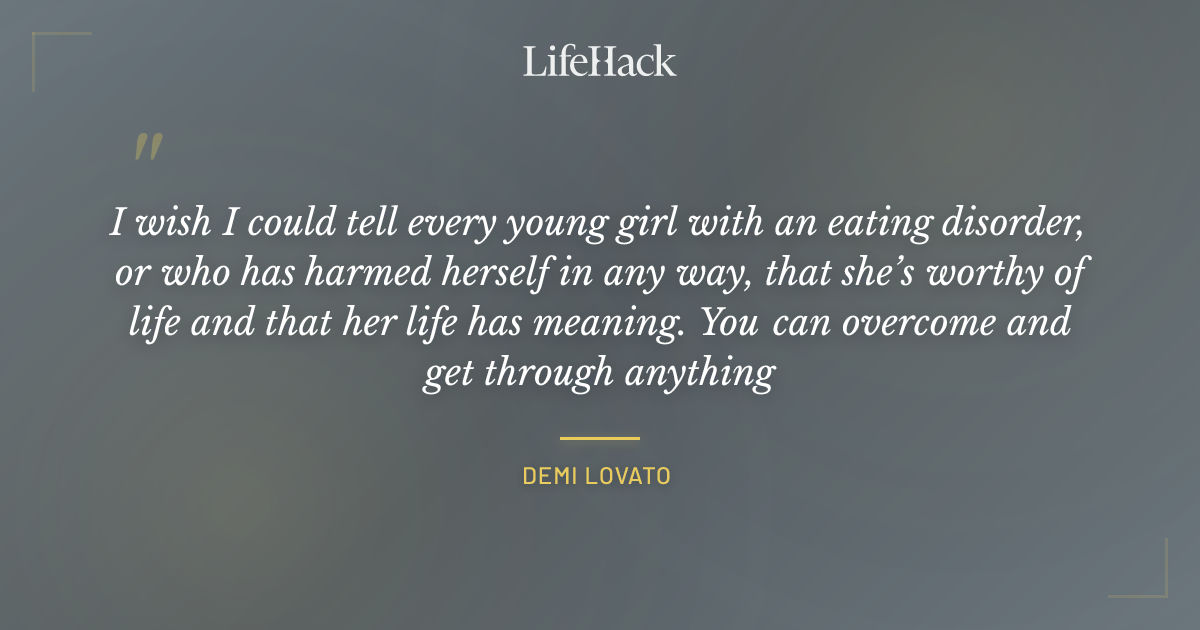 Quote by Demi Lovato