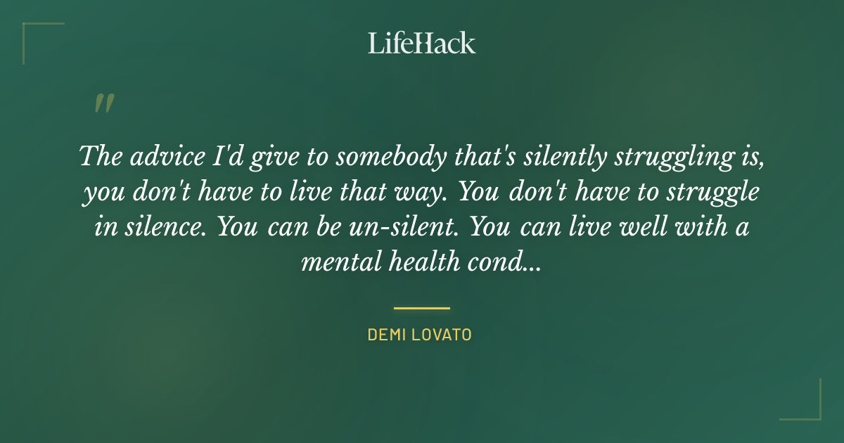 Quote by Demi Lovato