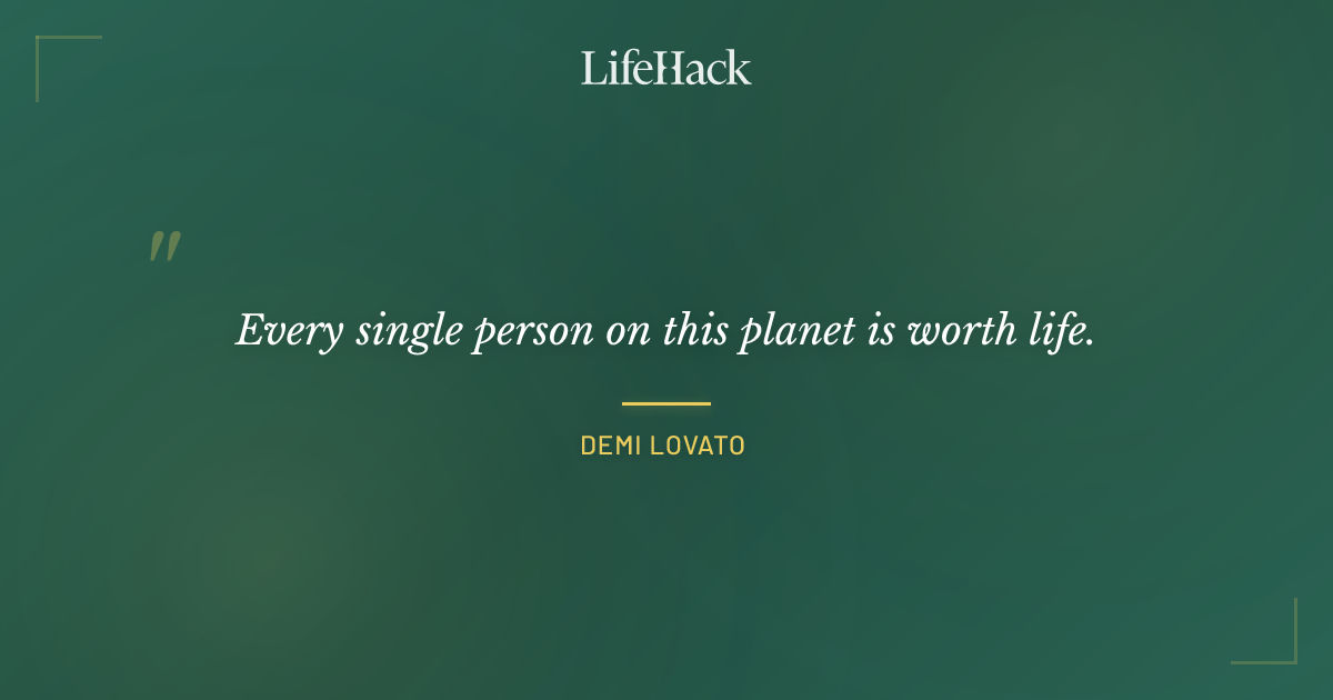 Quote by Demi Lovato