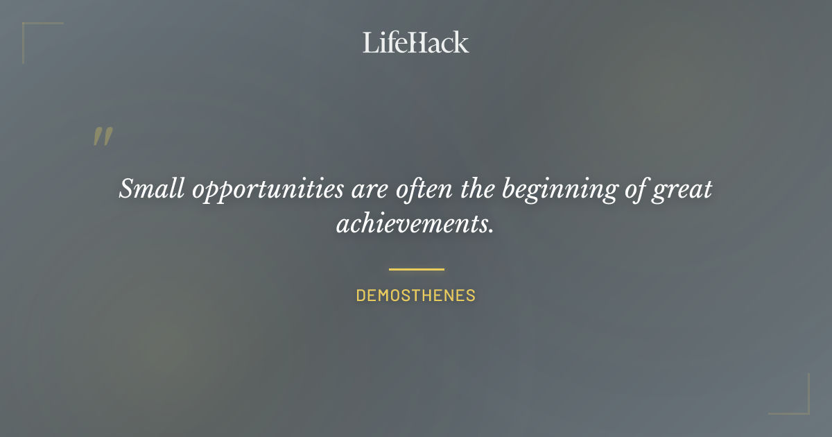 Quote by Demosthenes