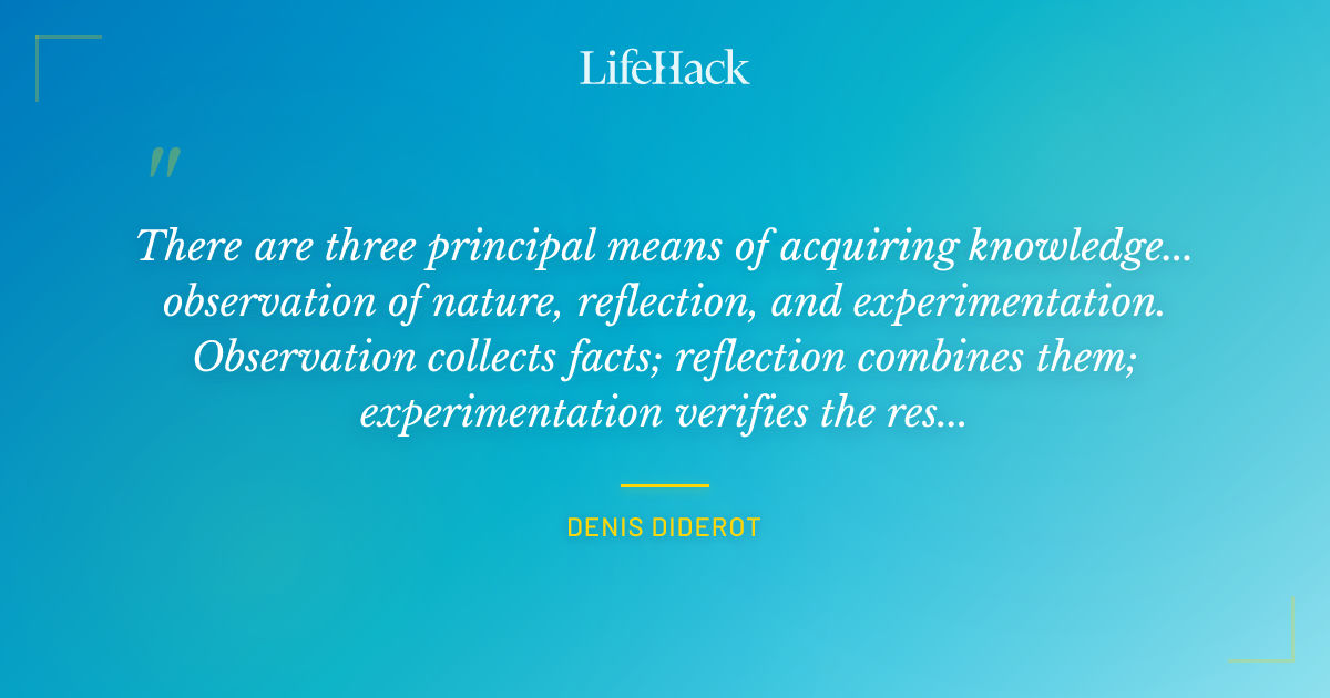 Quote by Denis Diderot