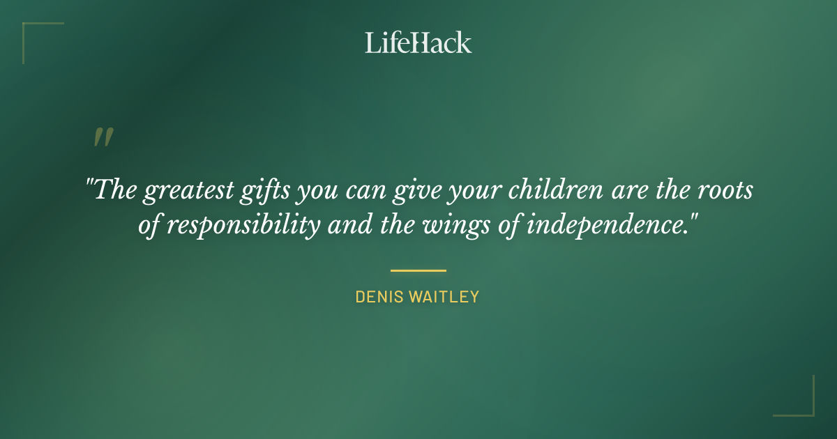 Quote by Denis Waitley