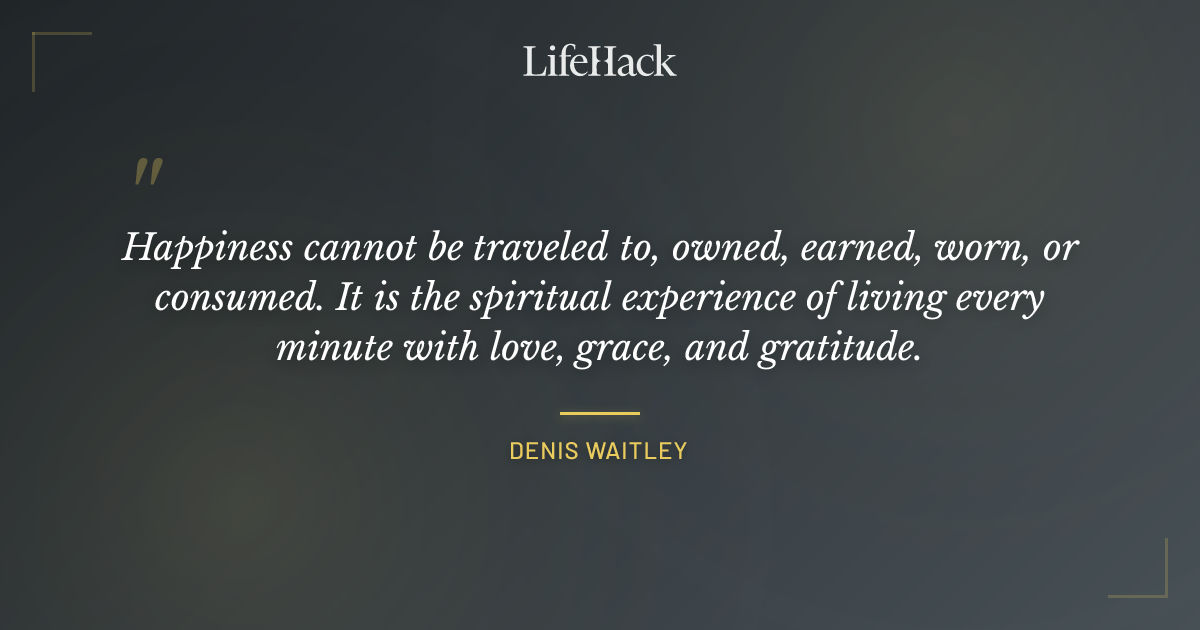 Quote by Denis Waitley