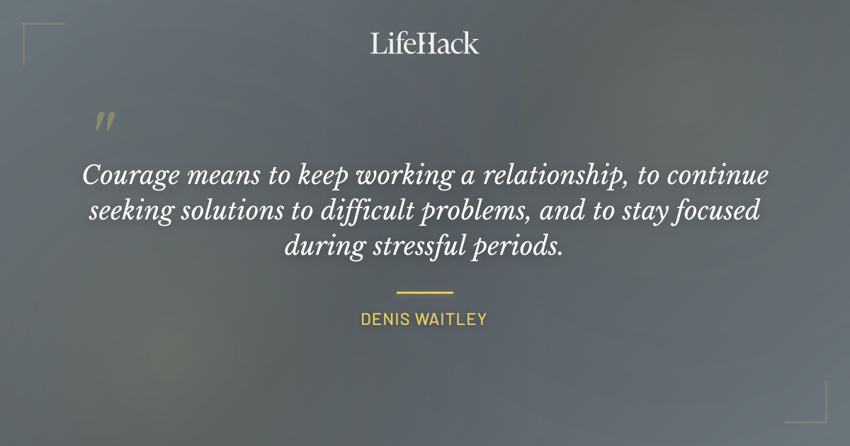 Quote by Denis Waitley