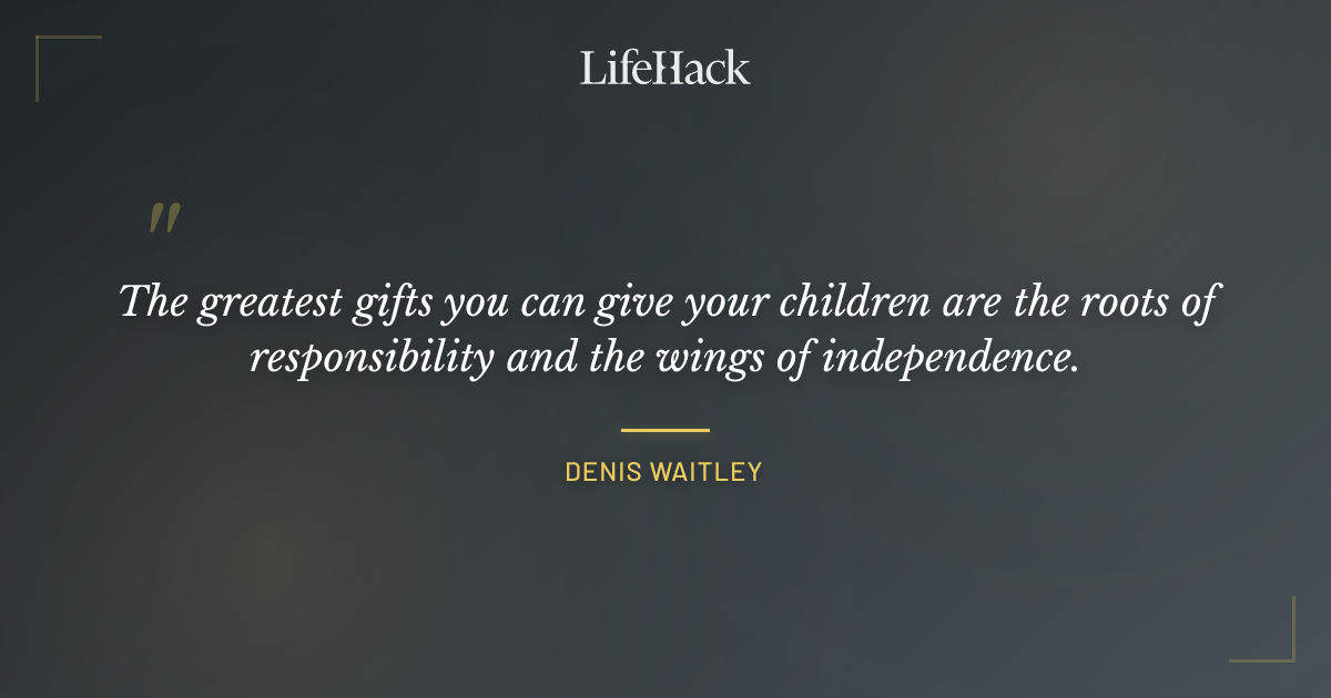 Quote by Denis Waitley