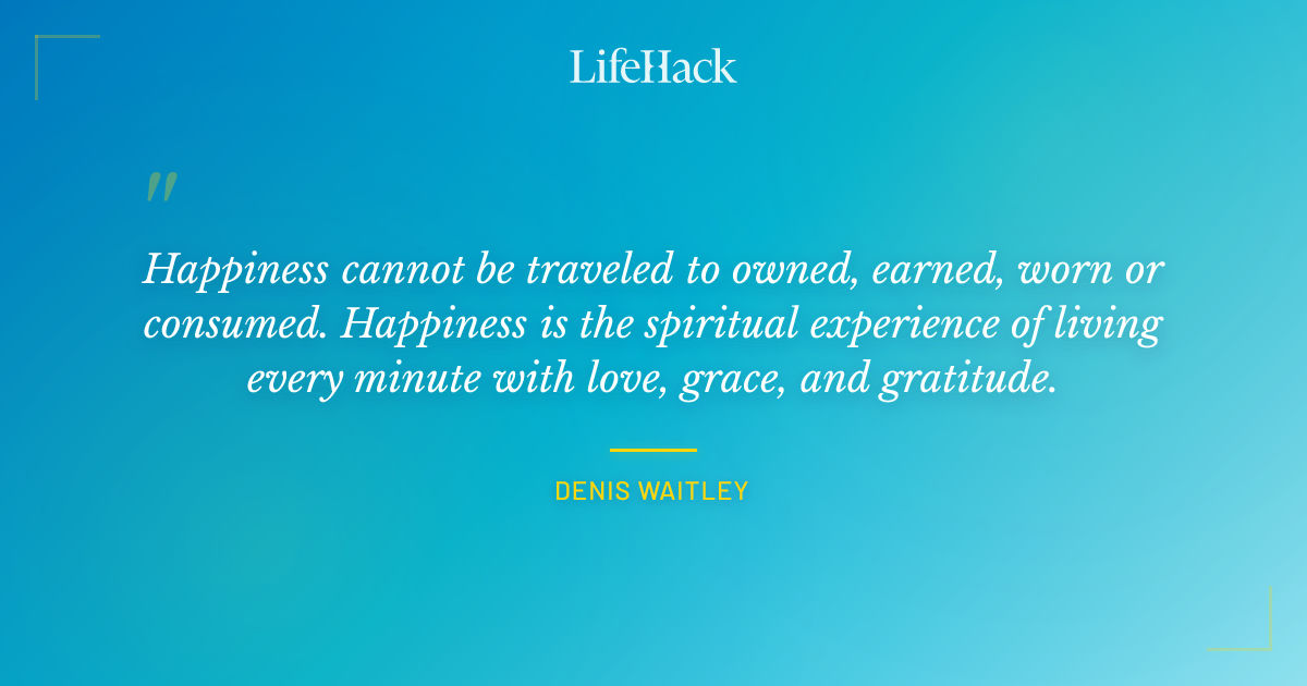 Quote by Denis Waitley