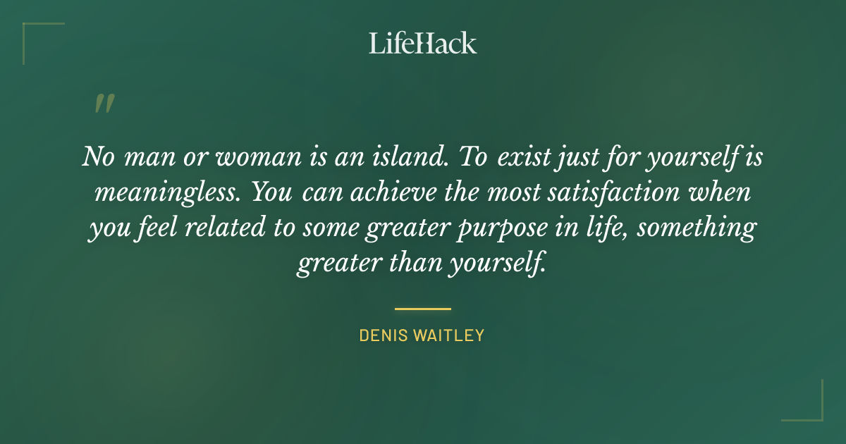 Quote by Denis Waitley