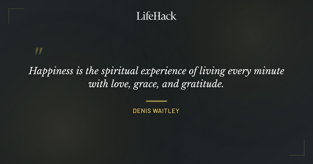 Quote by Denis Waitley