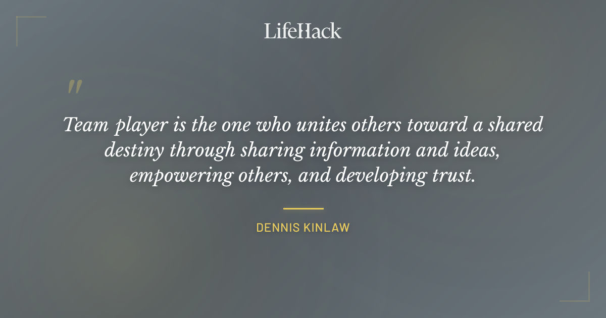 Quote by Dennis Kinlaw