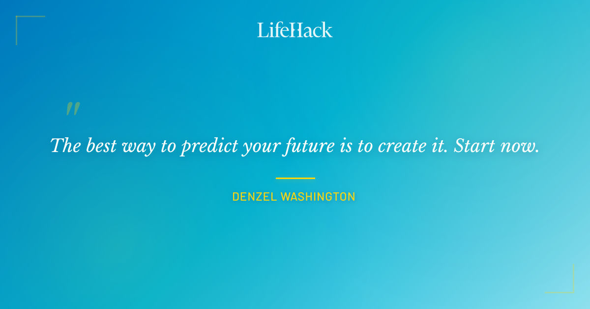 Quote by Denzel Washington