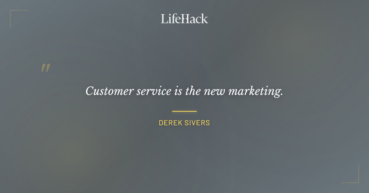 Quote by Derek Sivers