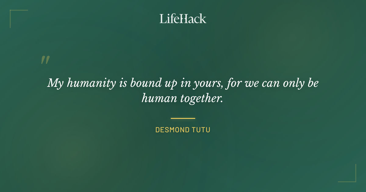 Quote by Desmond Tutu