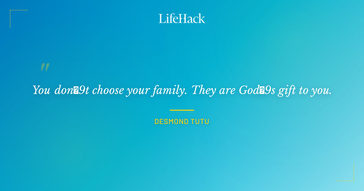 Quote by Desmond Tutu