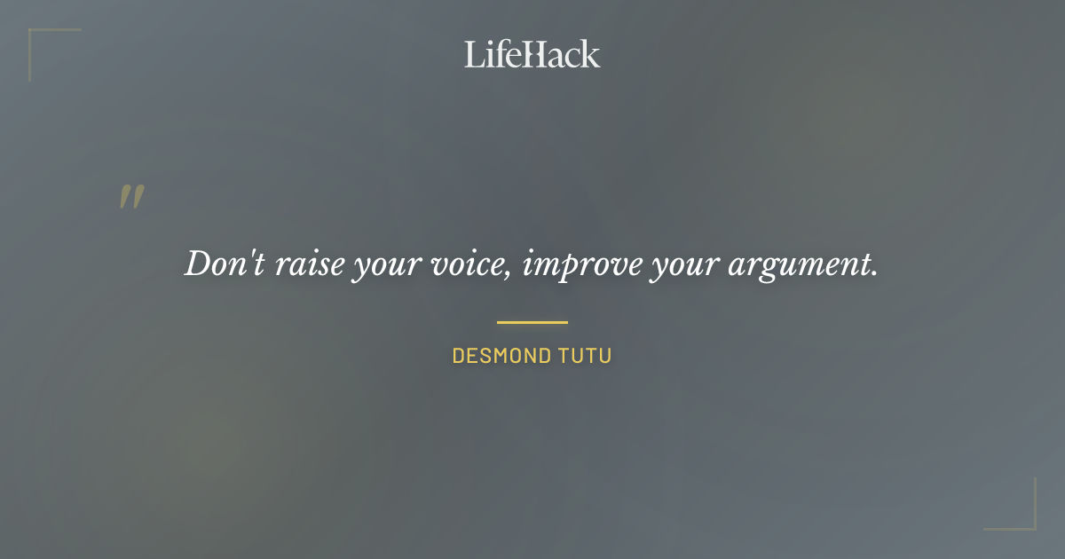 Quote by Desmond Tutu