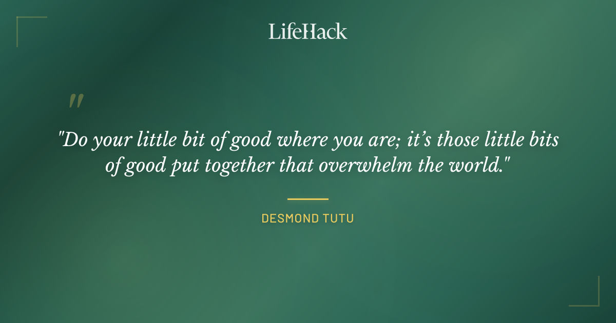 Quote by Desmond Tutu