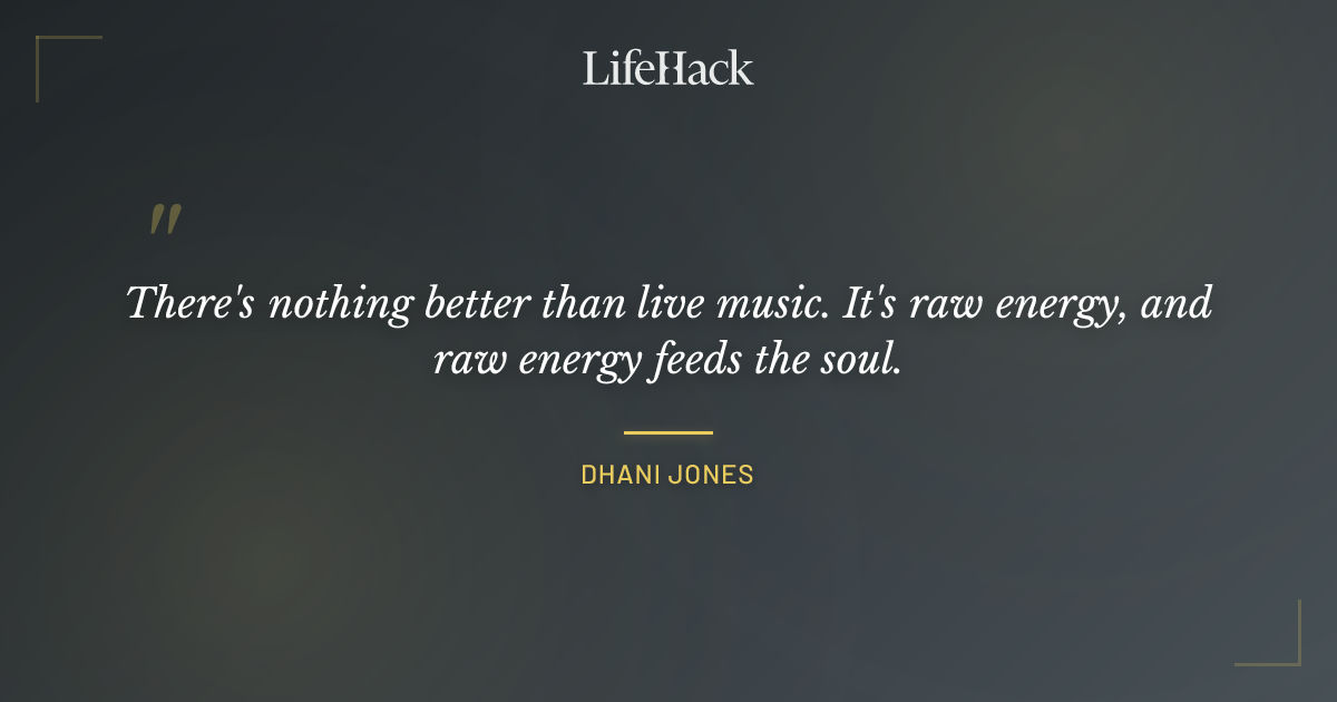 Quote by Dhani Jones