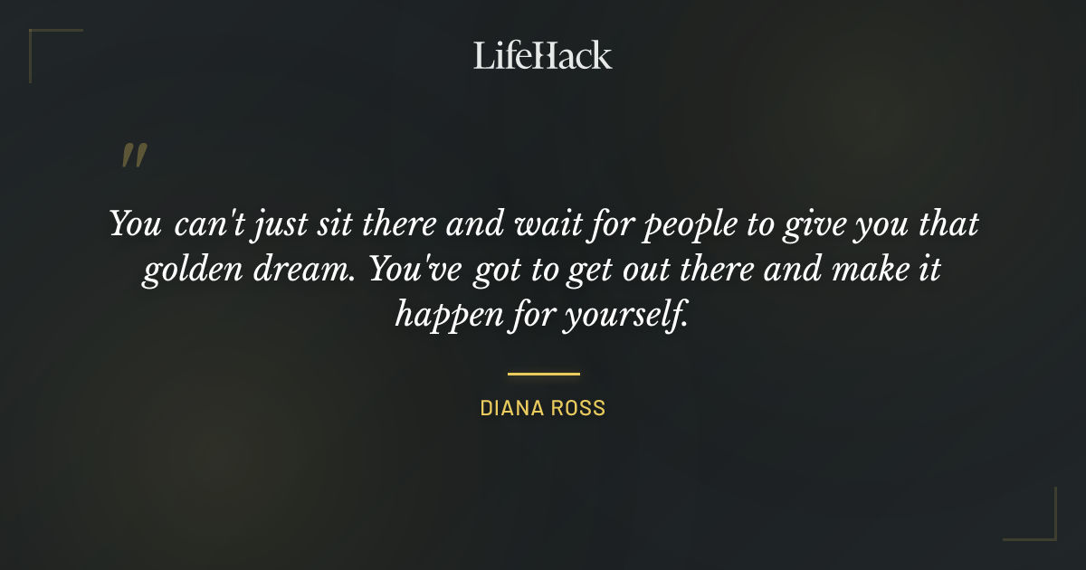 Quote by Diana Ross