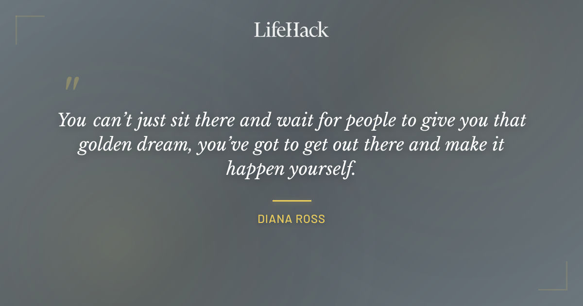 Quote by Diana Ross