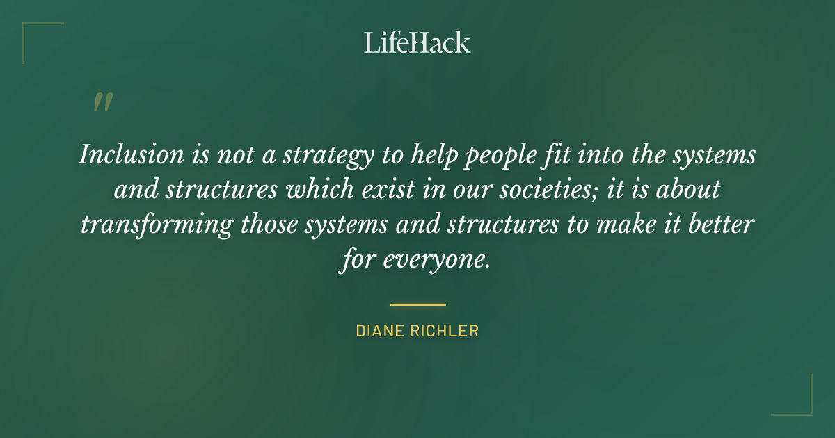 Quote by Diane Richler