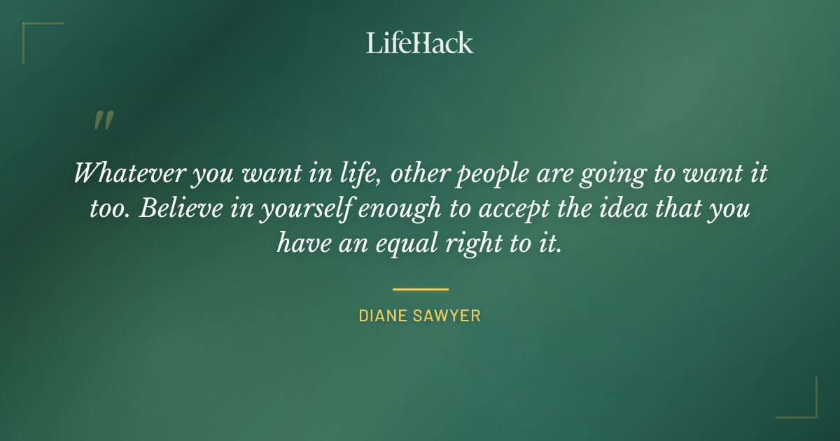 Quote by Diane Sawyer