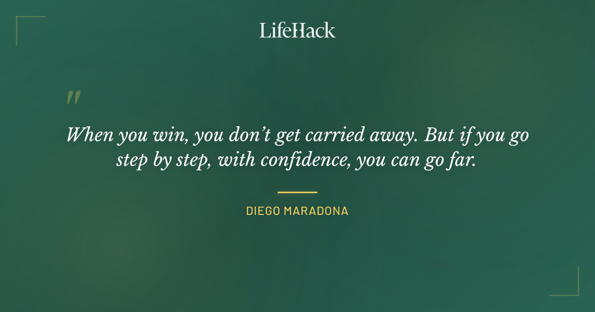 Quote by Diego Maradona