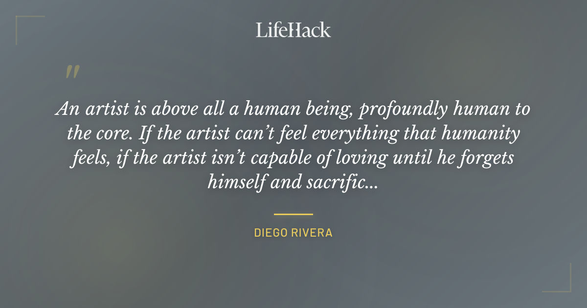 Quote by Diego Rivera