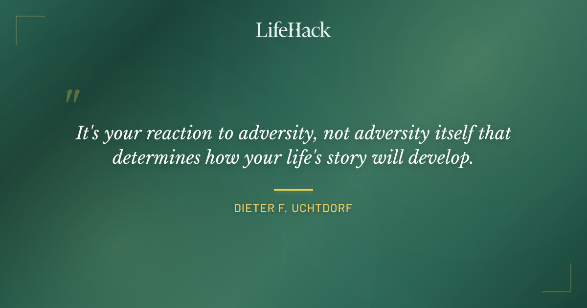 Quote by Dieter F. Uchtdorf