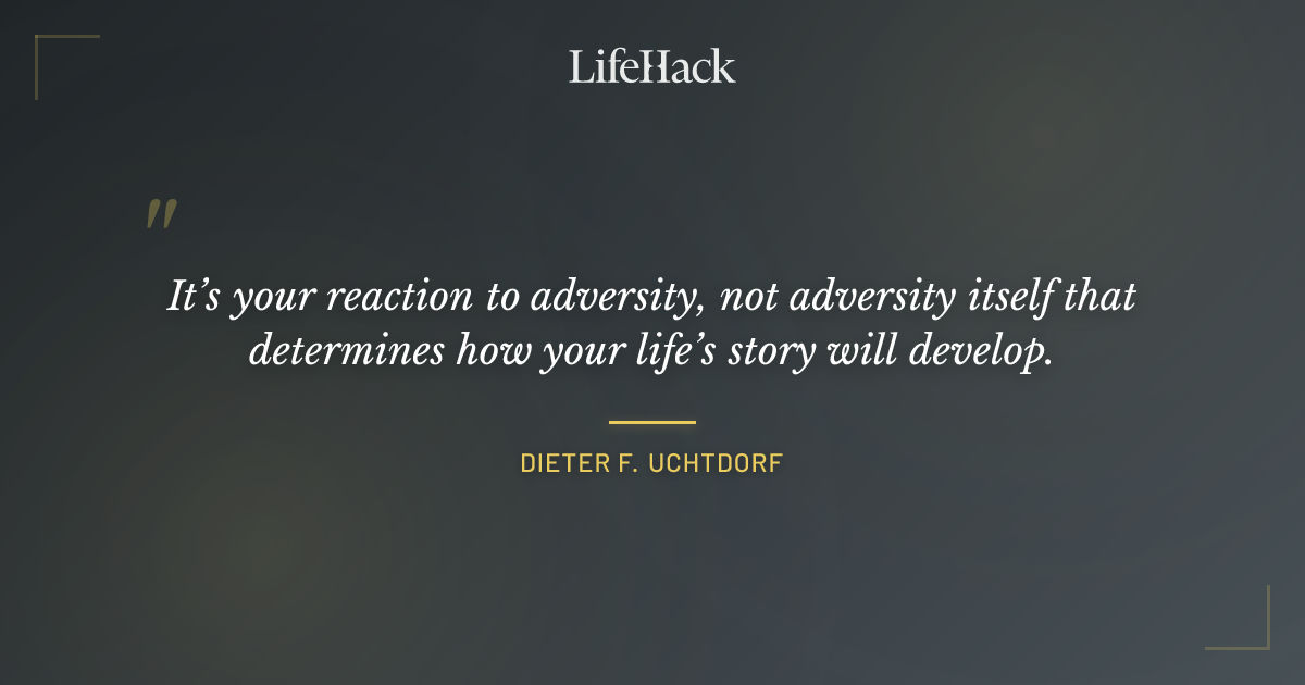 Quote by Dieter F. Uchtdorf