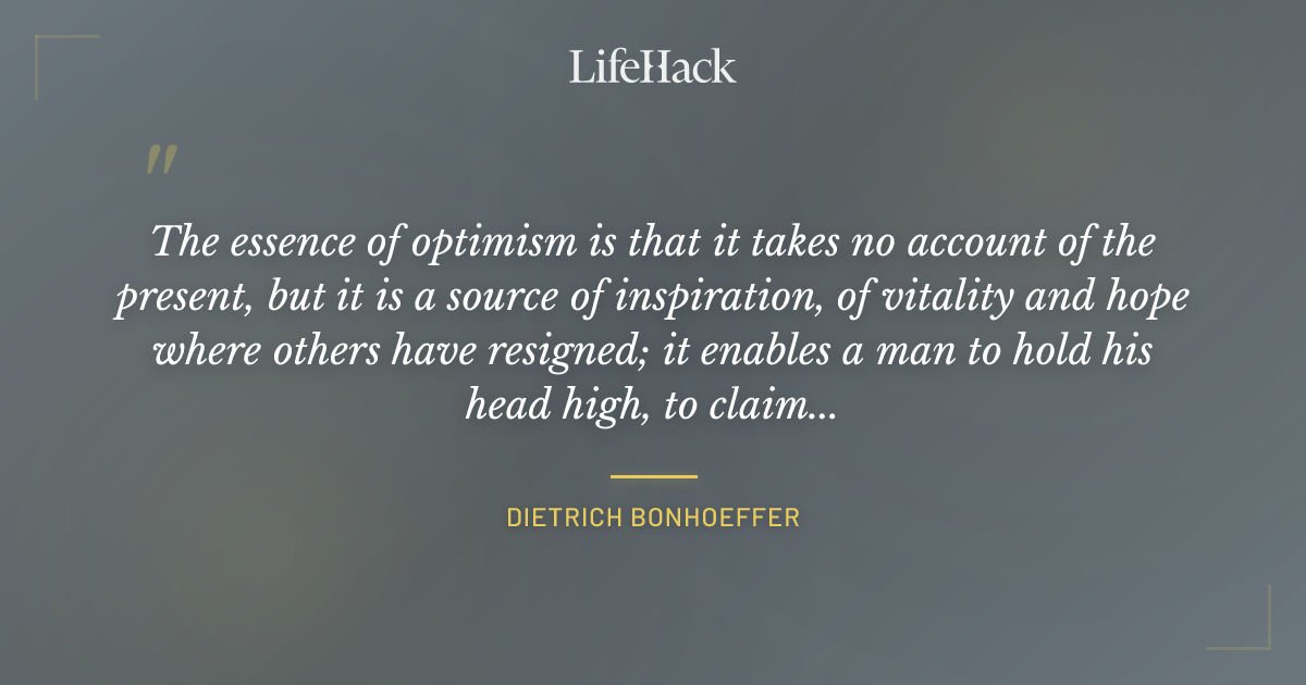 Quote by Dietrich Bonhoeffer