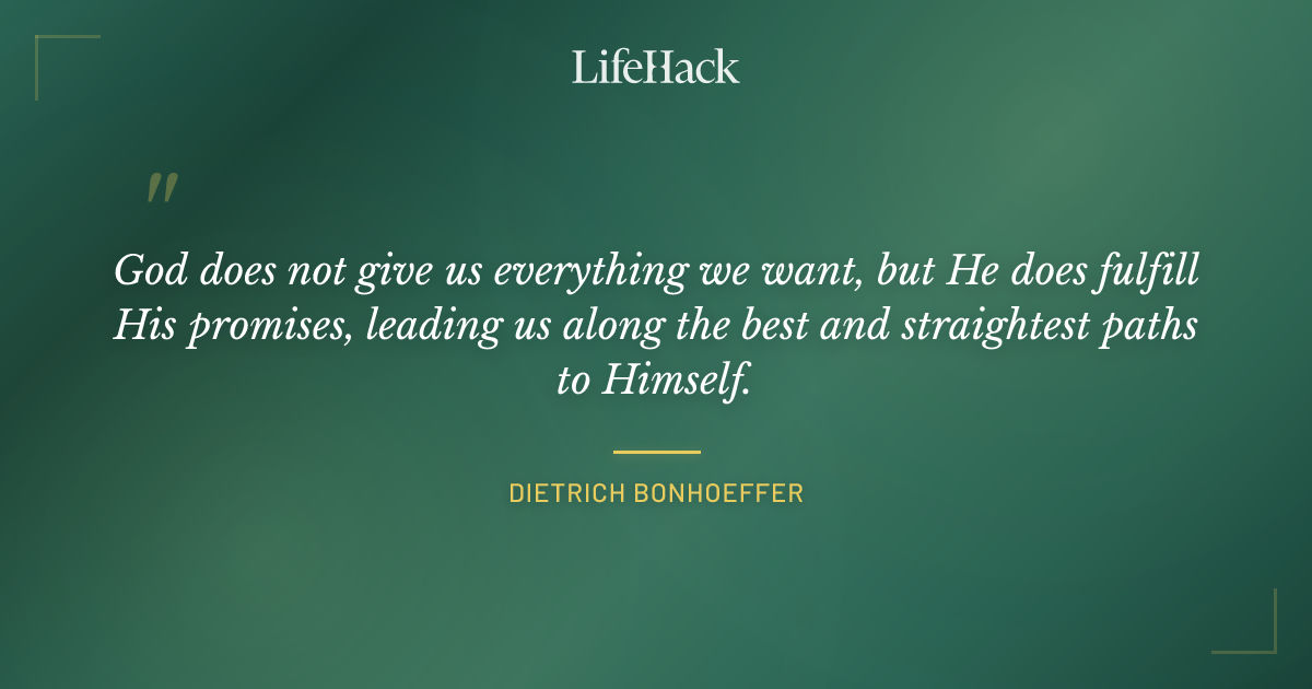 Quote by Dietrich Bonhoeffer