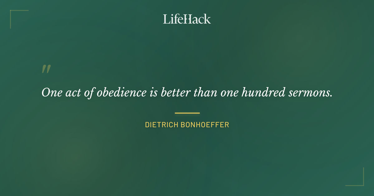 Quote by Dietrich Bonhoeffer
