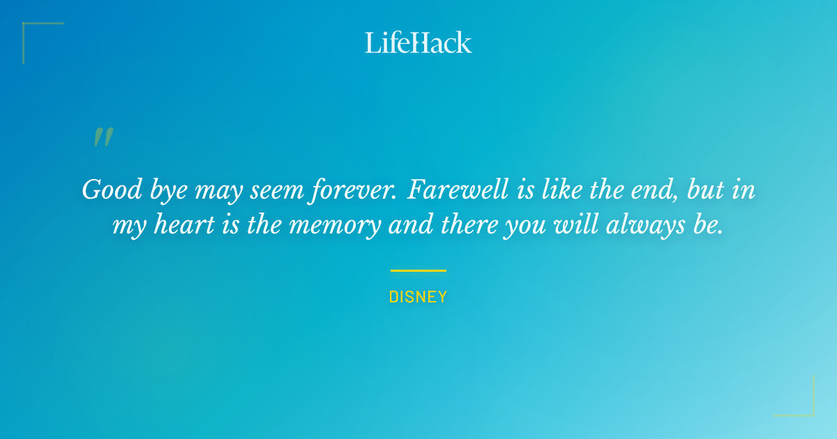 Quote by Disney