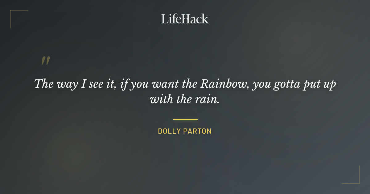 Quote by Dolly Parton