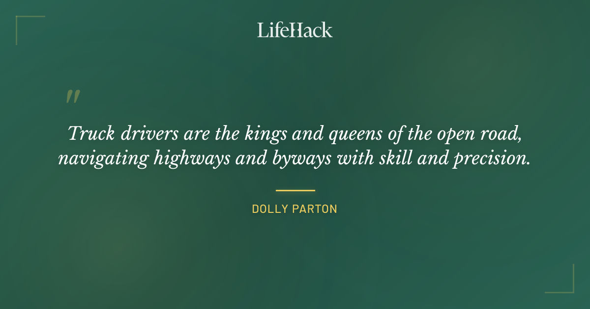 Quote by Dolly Parton